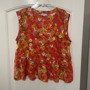 Loft Outlet - Sleeveless Floral Top